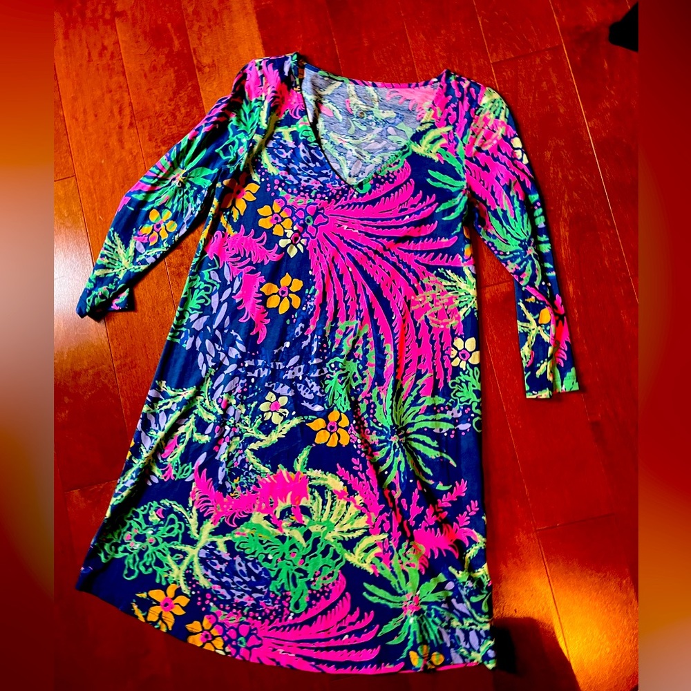 Lilly Pulitzer 3/4 sleeve dress
